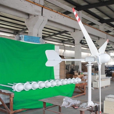نظام مولدات توربينات الرياح اتصال شفة 100KW 380V