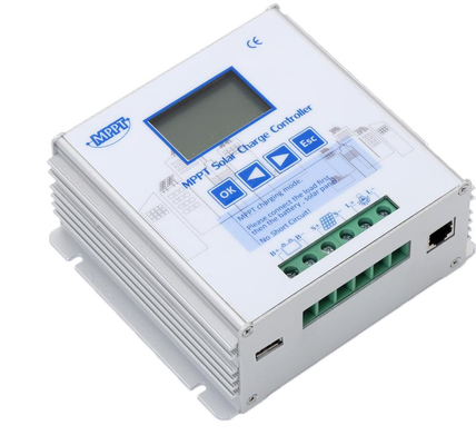 خارج الشبكة نظام MPPT شاحن البطارية الشمسية 30A 12V 24V للوحة الطاقة الشمسية