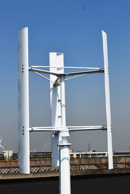 10KW عمودي المحور التوربينات الريحية العمودية الصغيرة مولد 3 شفرة للكهرباء المنزلية