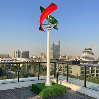 3000W طاحونة عمودية التوربينات الهوائية 48V-220V مولد طاحونة هوائية عمودية