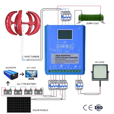 24V 48V 100Ah خارج الشبكة الكهربائية الأنظمة 200Ah 300Ah المراقبة عن بعد
