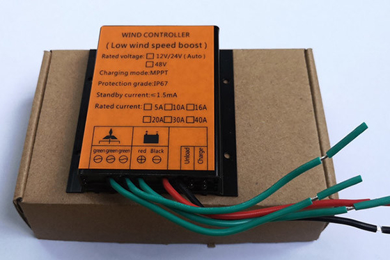 12V 24Volt 1000W MPPT الرياح المسؤول عن المراقب المالي منخفضة الضوضاء الكهرباء المنزلية