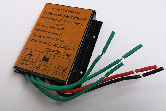 12V 24Volt 1000W MPPT الرياح المسؤول عن المراقب المالي منخفضة الضوضاء الكهرباء المنزلية