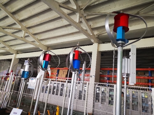 220V Q توربينات الرياح 10KW ثلاث مراحل مولد مغناطيسي دائم 3 شفرة