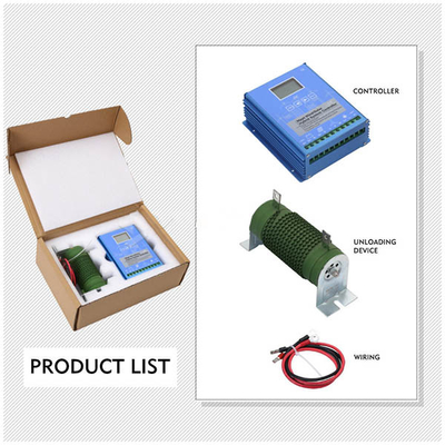 الرياح والطاقة الشمسية الهجين 12V 24V MPPT الشمسية المسؤول عن المراقب المالي IP65 شاشة LCD