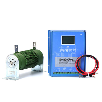 الرياح والطاقة الشمسية الهجين 12V 24V MPPT الشمسية المسؤول عن المراقب المالي IP65 شاشة LCD